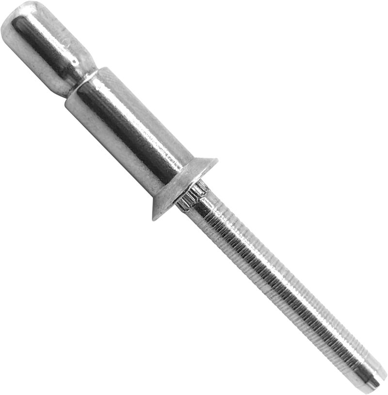 ALLCLEAN 1/4" x 5/8" Industrial-Grade Internal Lock Dome Head Structural Rivets Pop Rivets – Robust Connections Designed for Heavy-Duty Projects - 30 Pack (1/4"×5/8") - Image 1